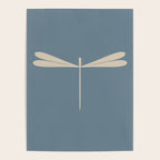 Dragonfly Pattern I Blue Poster Gallery Image 4