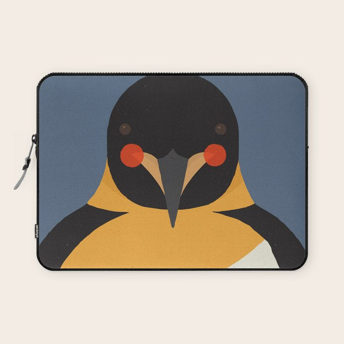 Emperor Penguin, Animal Portrait Laptop Sleeve Gallery Image 1