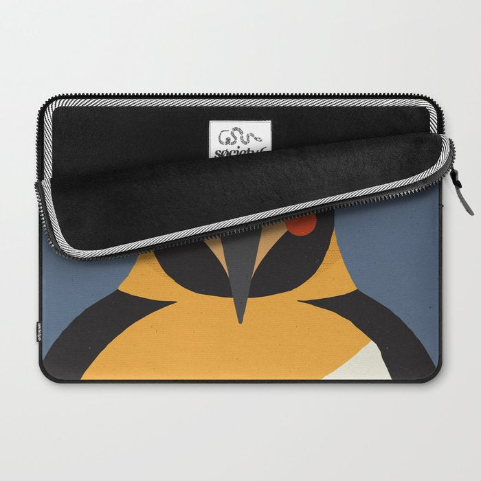 Emperor Penguin, Animal Portrait Laptop Sleeve Gallery Image 2