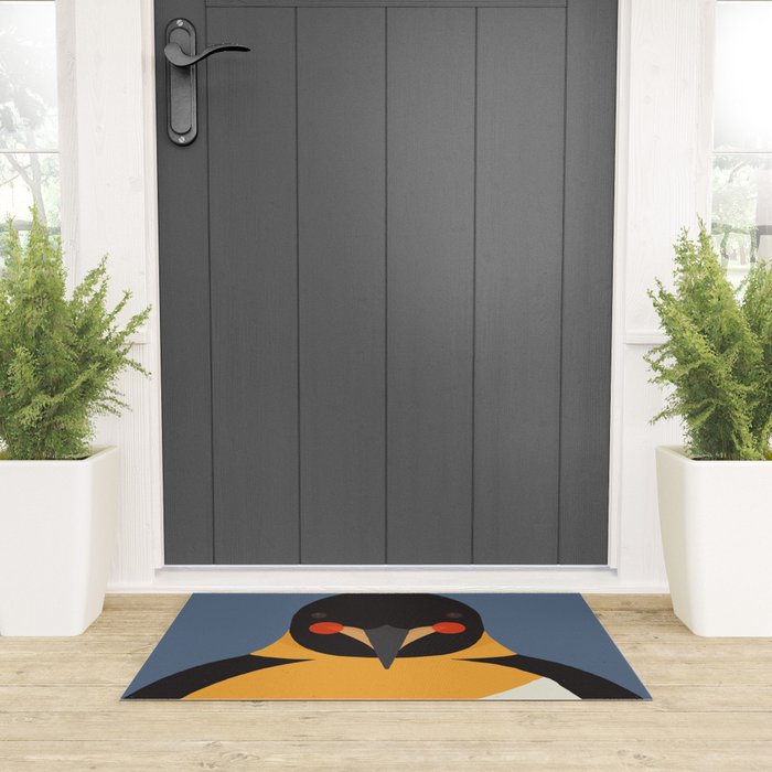 Emperor Penguin, Animal Portrait Welcome Mat Gallery Image 3
