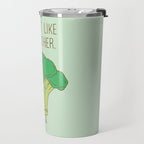 Broccoli don't like you either Travel Mug Gallery Image 2