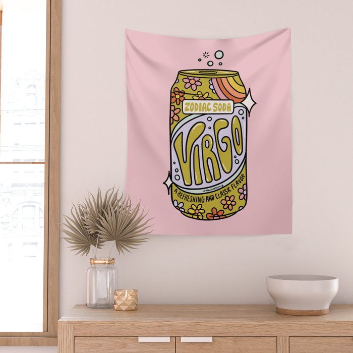 Virgo Soda Wall Tapestry Gallery Image 2