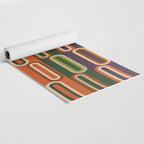 Mid Century Modern Geometry Yoga Mat Gallery Image 2