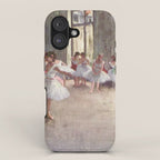 The Rehearsal By Edgar Degas | Reproduction | Famous French Painter iPhone Case Gallery Image 1
