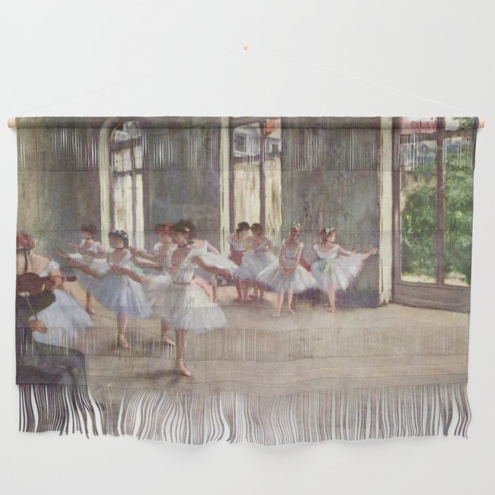 The Rehearsal By Edgar Degas | Reproduction | Famous French Painter Wall Hanging Gallery Image 1
