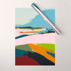 landscape summer Wrapping Paper Gallery Image 1