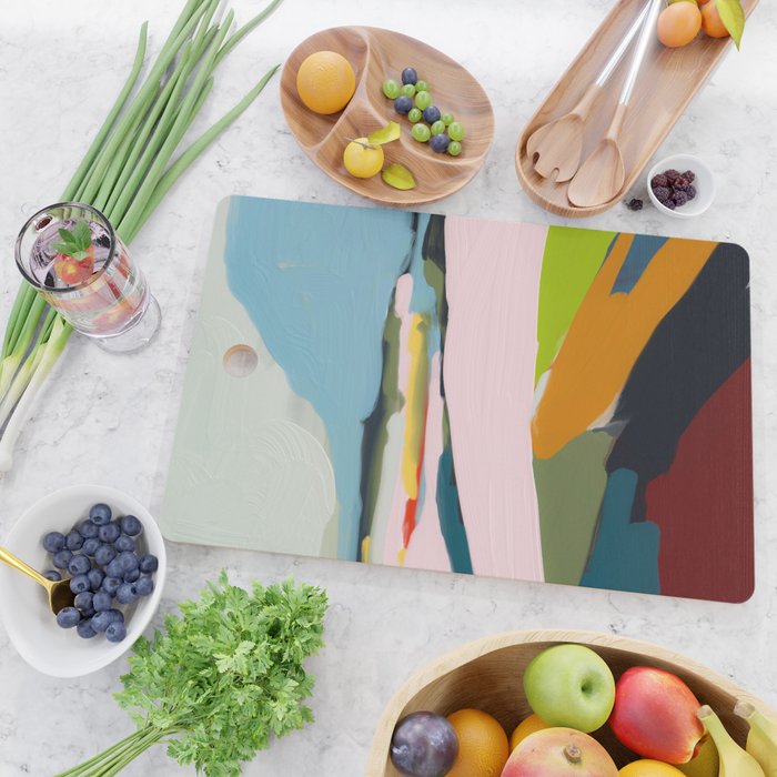 landscape summer Cutting Board Gallery Image 2