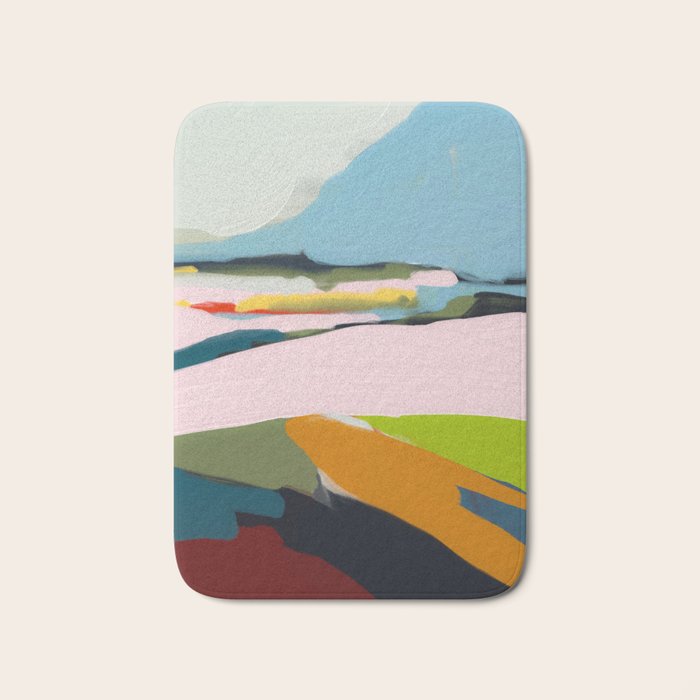 landscape summer Bath Mat Gallery Image 1