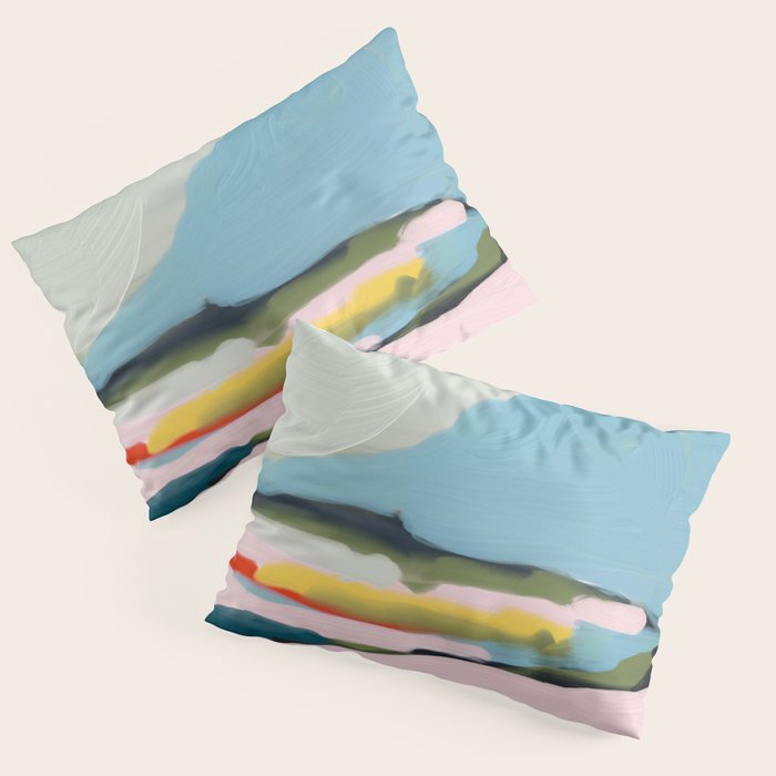 landscape summer Pillow Sham Gallery Image 1