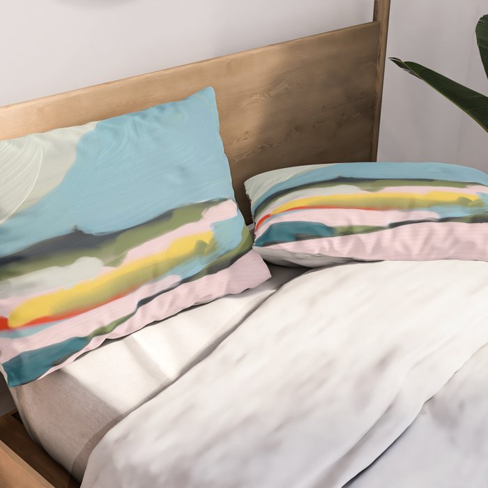 landscape summer Pillow Sham Gallery Image 2