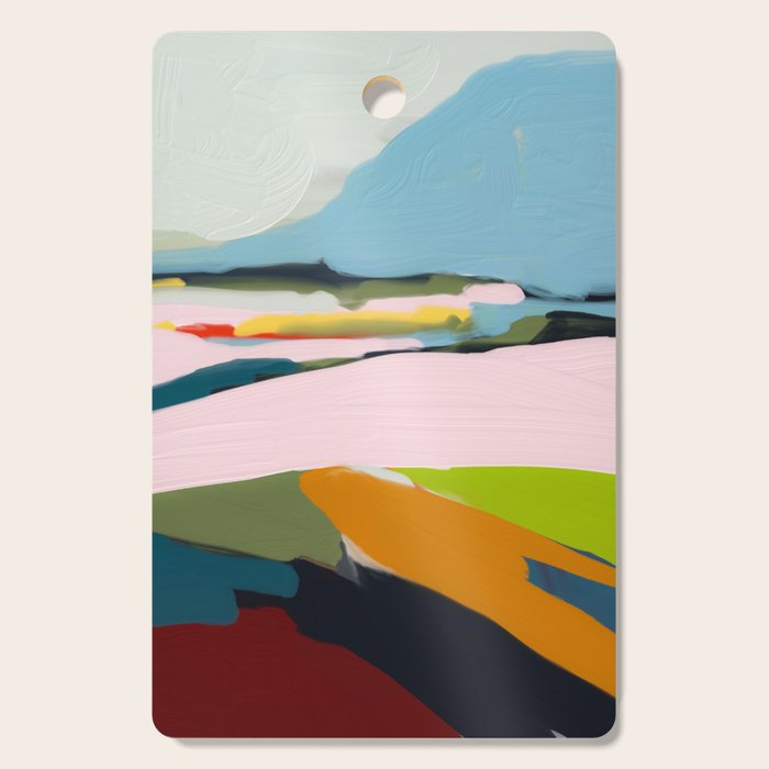 landscape summer Cutting Board Gallery Image 1