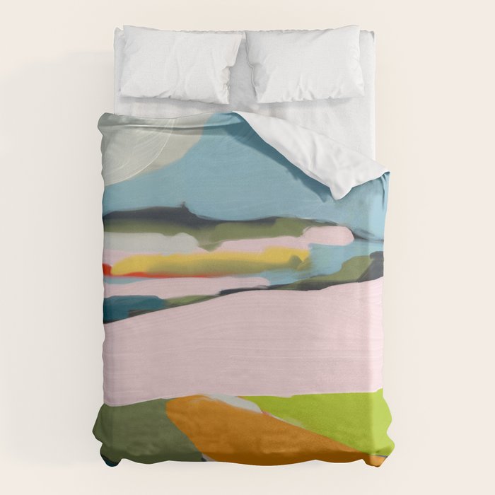 landscape summer Duvet Cover Gallery Image 1