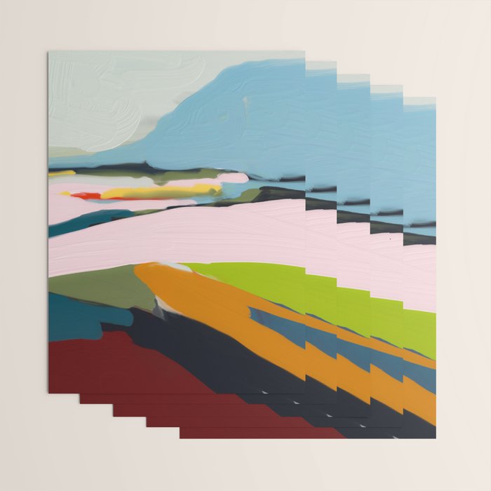 landscape summer Wrapping Paper Gallery Image 3