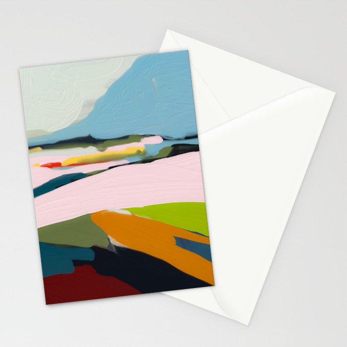landscape summer Stationery Card Gallery Image 2