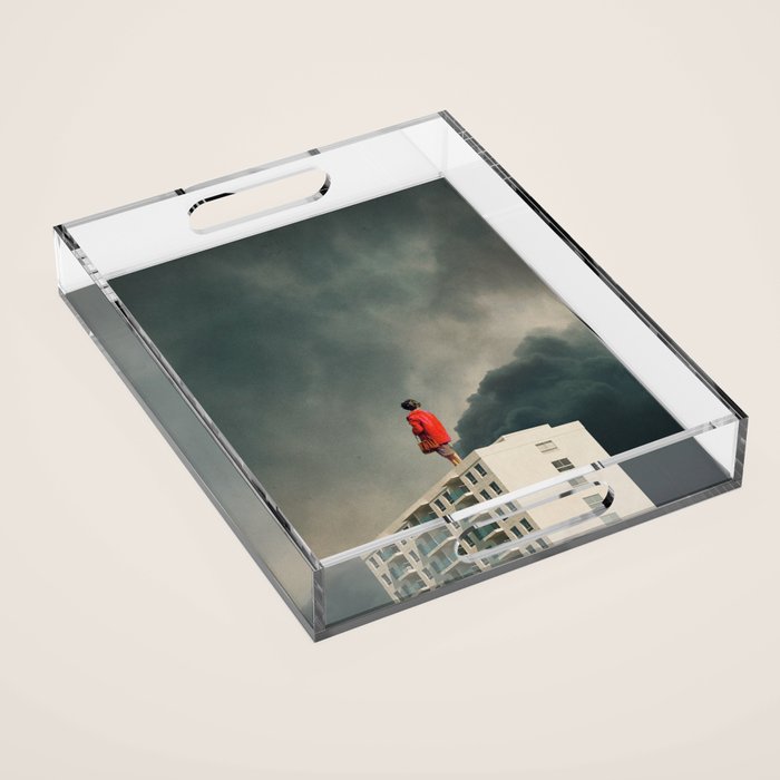 We will Escape from our Cities Acrylic Tray Gallery Image 1