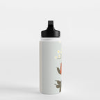 Flower market, Bruges, boho aesthetic Water Bottle Gallery Image 3