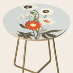 Flower market, Bruges, boho aesthetic Side Table Gallery Image 2