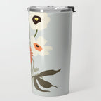 Flower market, Bruges, boho aesthetic Travel Mug Gallery Image 2