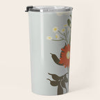 Flower market, Bruges, boho aesthetic Travel Mug Gallery Image 3