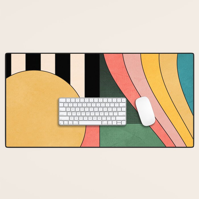 Geometric Abstraction 46 Desk Mat Gallery Image 1