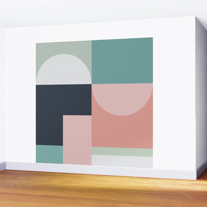 Abstract Geometric 06 Wall Mural Gallery Image 2