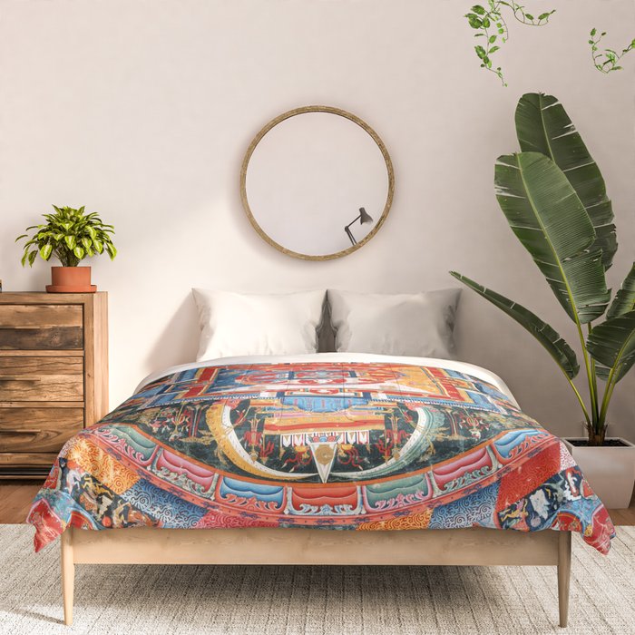 Mandala of Jnanadakini Tibetan Buddhism Comforter Gallery Image 3