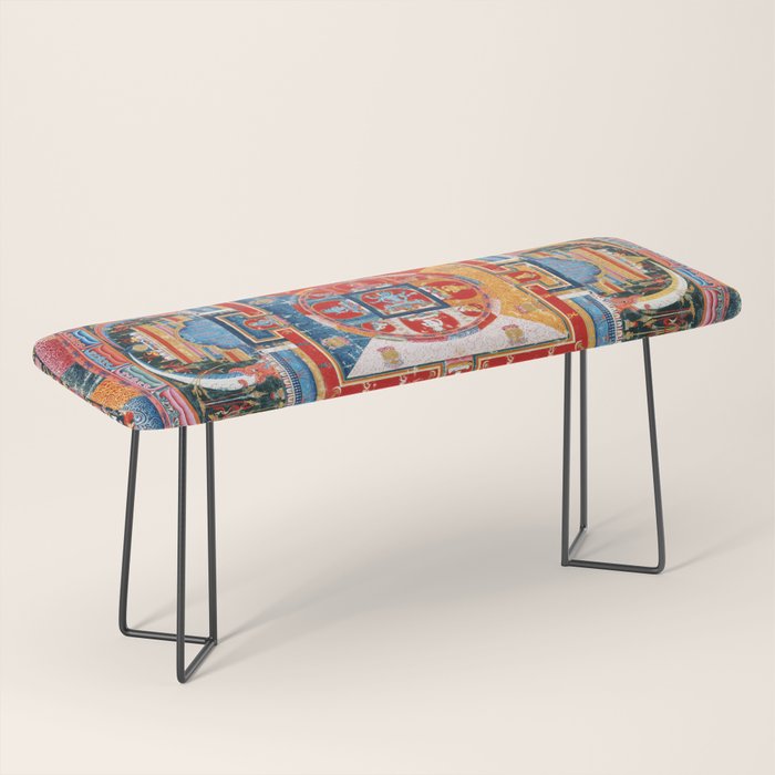 Mandala of Jnanadakini Tibetan Buddhism Bench Gallery Image 1