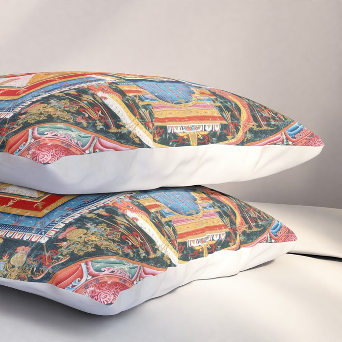 Mandala of Jnanadakini Tibetan Buddhism Pillow Sham Gallery Image 3