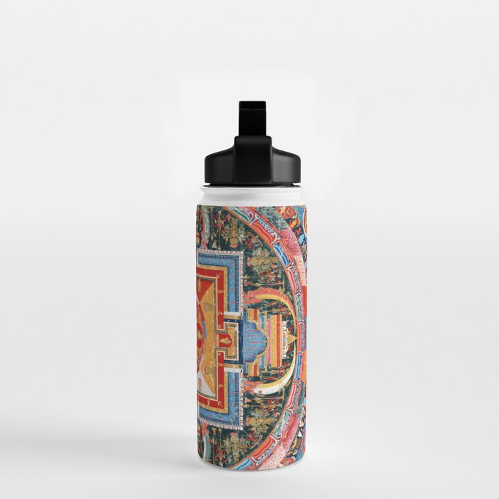 Mandala of Jnanadakini Tibetan Buddhism Water Bottle Gallery Image 2