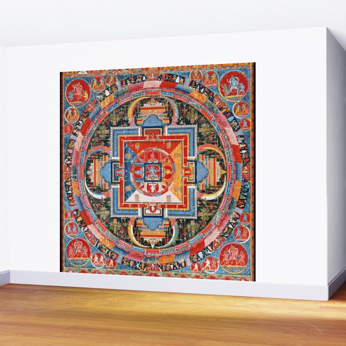 Mandala of Jnanadakini Tibetan Buddhism Wall Mural Gallery Image 2
