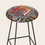 Mandala of Jnanadakini Tibetan Buddhism Stool Gallery Image 2