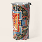 Mandala of Jnanadakini Tibetan Buddhism Travel Mug Gallery Image 2