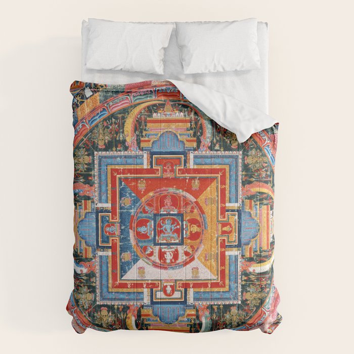 Mandala of Jnanadakini Tibetan Buddhism Comforter Gallery Image 1