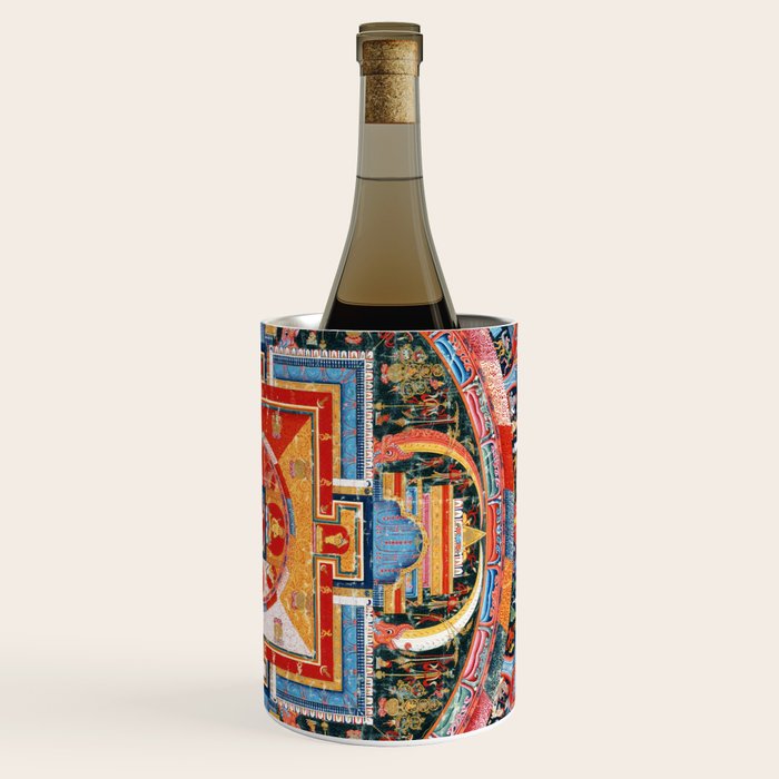Mandala of Jnanadakini Tibetan Buddhism Wine Chiller Gallery Image 3