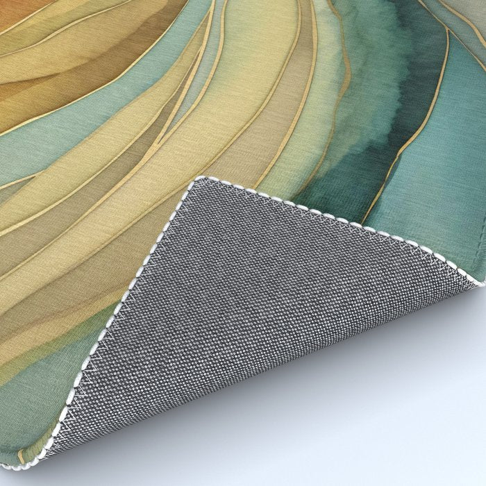 Landscape of Oceanic Rhythm Rug Gallery Image 4