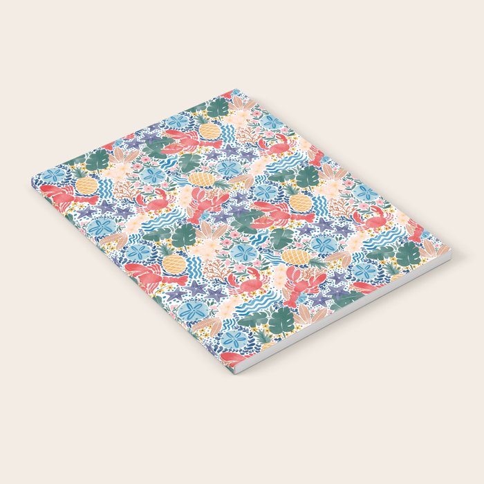 Seaside Floral Dream Notebook Gallery Image 2