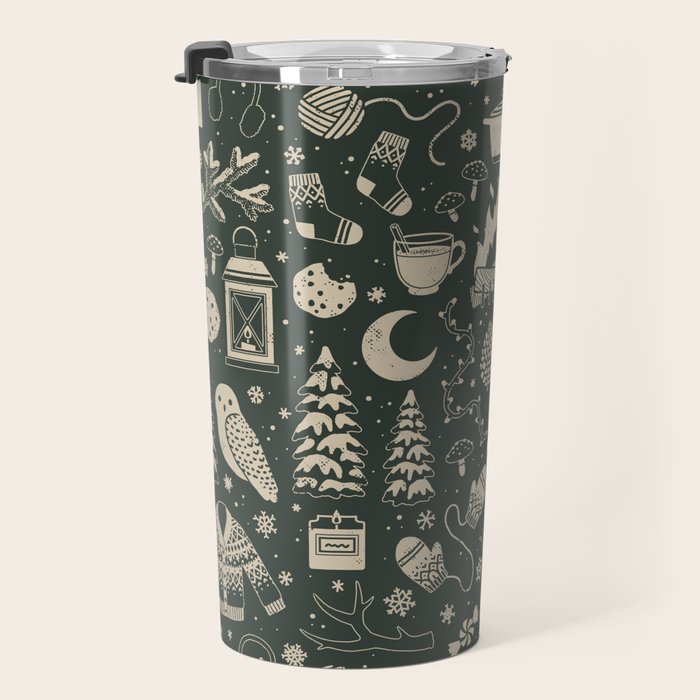 Winter Nights: Forest Travel Mug Gallery Image 3