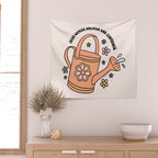 Aries Watering Can Wall Tapestry Gallery Image 2