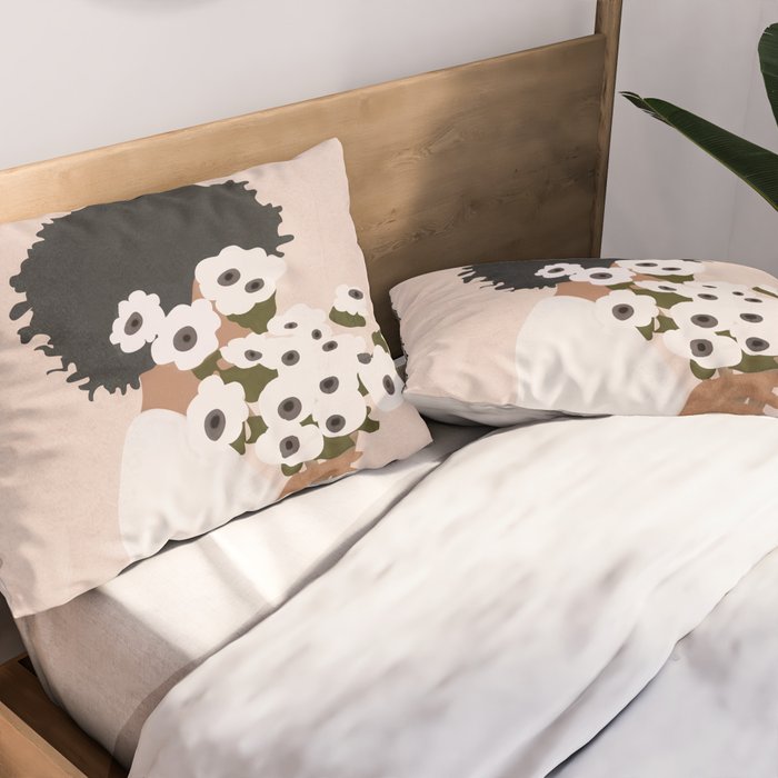 Bouquet of Flowers Pillow Sham Gallery Image 2