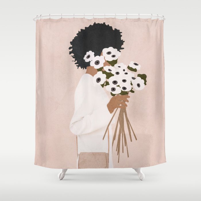 Bouquet of Flowers Shower Curtain Gallery Image 1