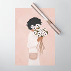 Bouquet of Flowers Wrapping Paper Gallery Image 1