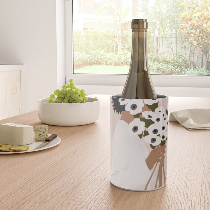 Bouquet of Flowers Wine Chiller Gallery Image 4