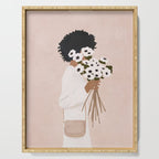 Bouquet of Flowers Serving Tray Gallery Image 1