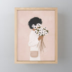 Bouquet of Flowers Mini Art Print Gallery Image 1