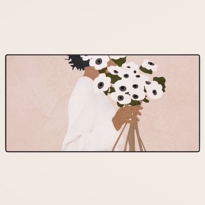 Bouquet of Flowers Desk Mat Gallery Image 3