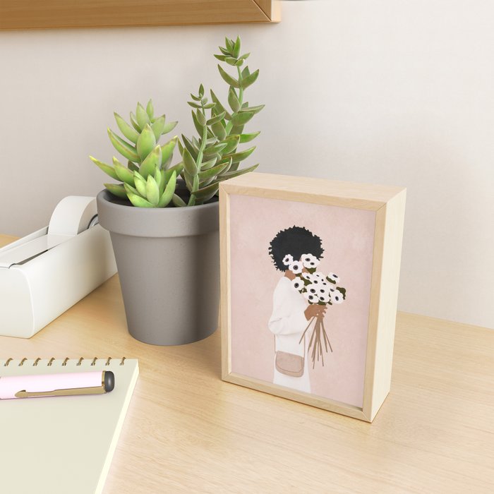 Bouquet of Flowers Mini Art Print Gallery Image 2