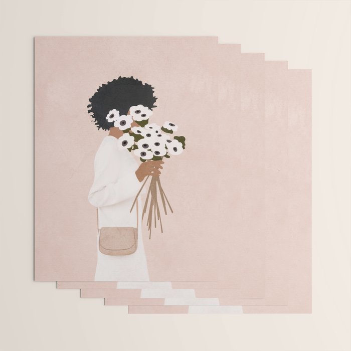 Bouquet of Flowers Wrapping Paper Gallery Image 3