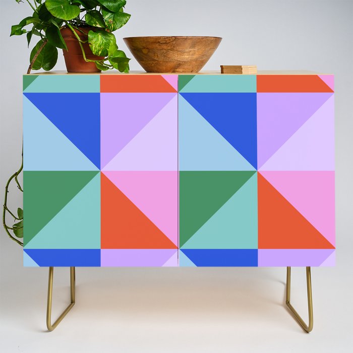 Kaleidoscope - brights Credenza Gallery Image 1