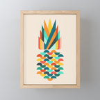 Groovy Pineapple Mini Art Print Gallery Image 1