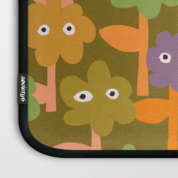 Suspicious Garden #1 Laptop Sleeve Gallery Image 3